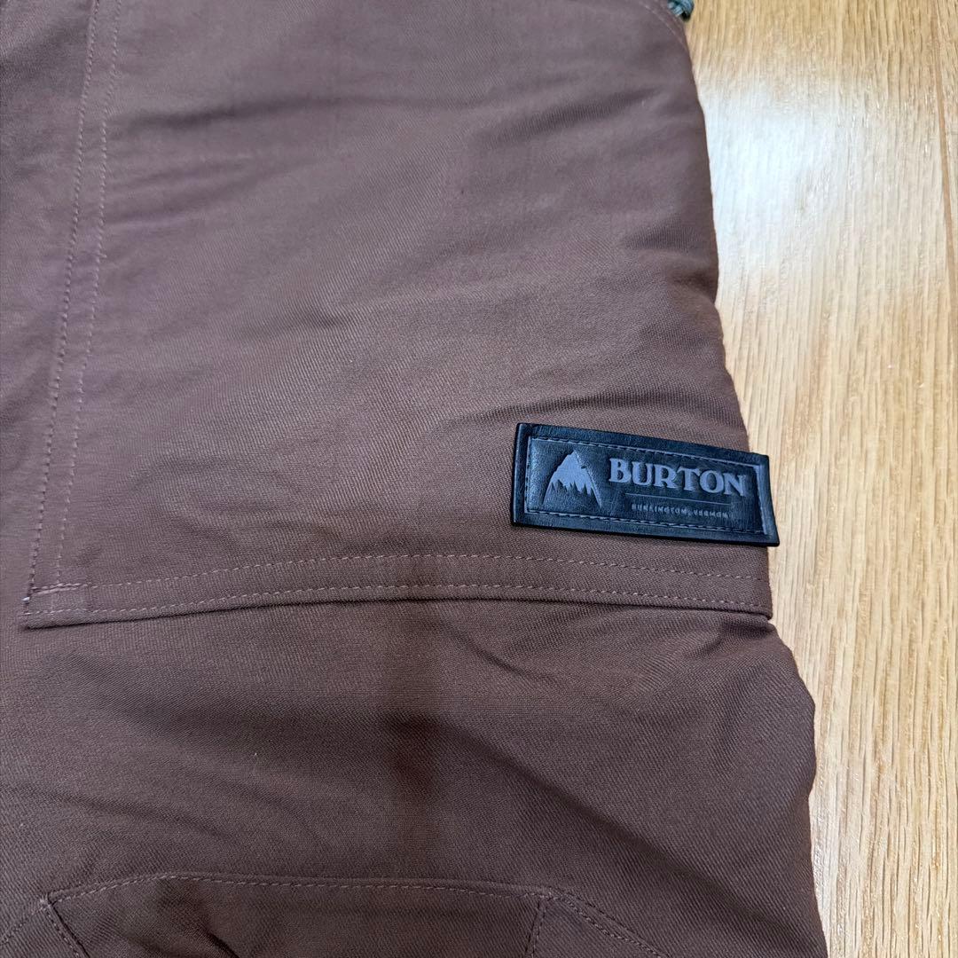 バートン(BURTON)スノーボードパンツ　Mサイズ　ブラウン系
