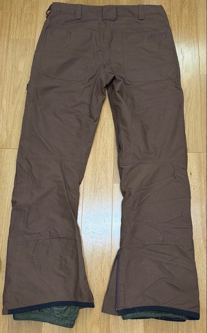 バートン(BURTON)スノーボードパンツ　Mサイズ　ブラウン系