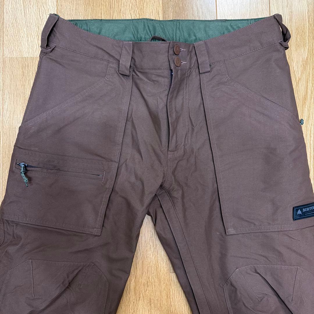 バートン(BURTON)スノーボードパンツ　Mサイズ　ブラウン系