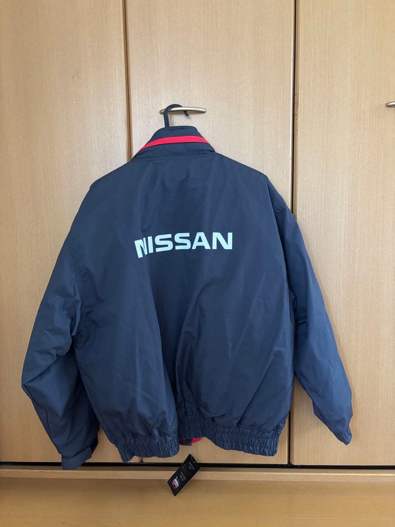 NISSAN AW8081 ジャケット ３Ｌサイズ ブラック/レッド