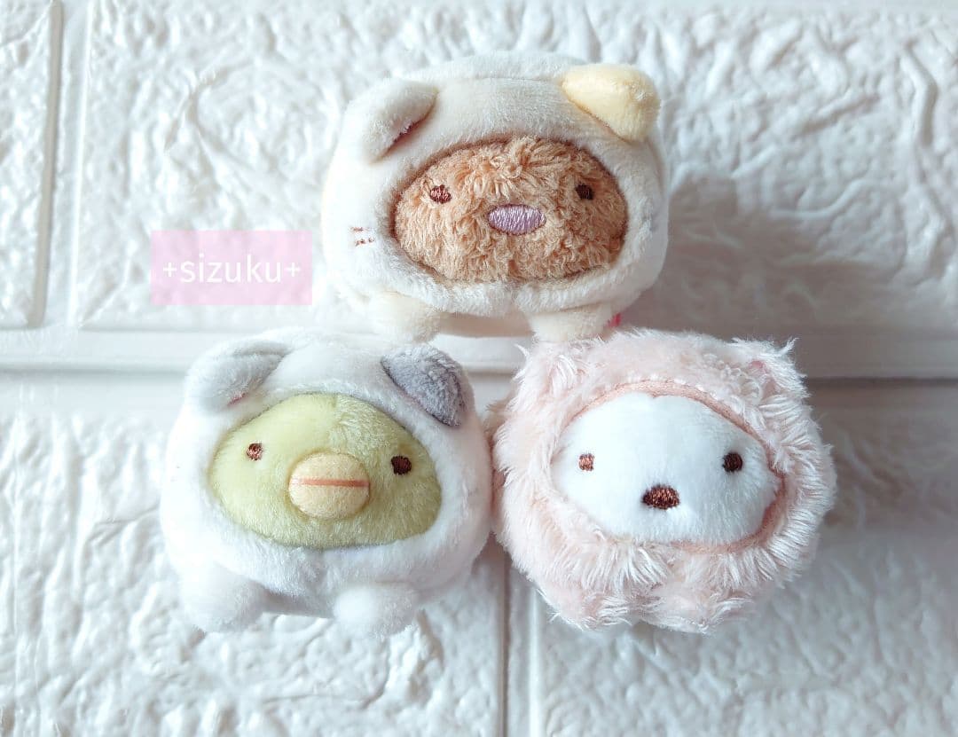 【豪華70体】すみっコぐらし ねこ とかげ他 てのりぬいぐるみ 大量 まとめ売り