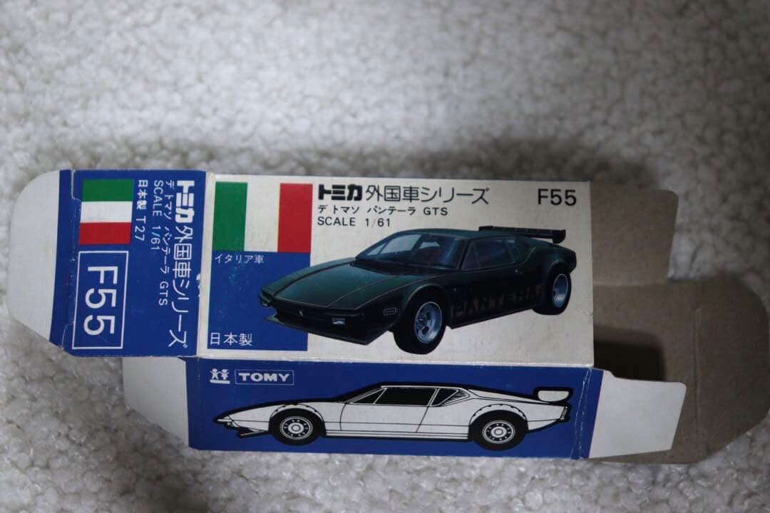 日本製　トミカ　外国車シリーズ　デトマソ　パンテーラ　GTS F55
