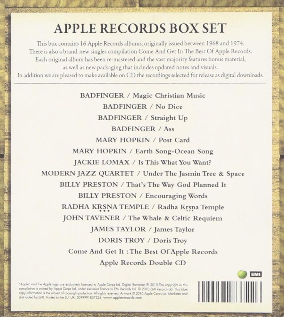 ★☆ 新品！Apple Records Box Set