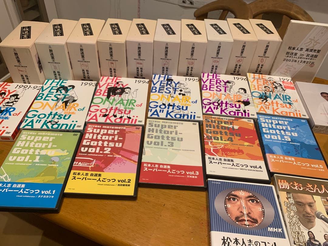 松本人志　DVD ごっつええ感じ　放送室　MHK ビジュアルバム　おっさん