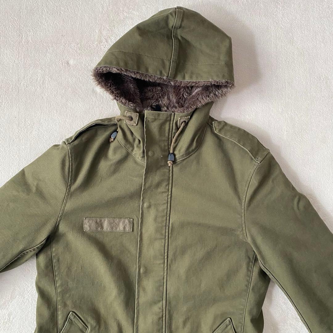 【廃盤人気モデル】wjk stretch satin M64 モッズコート　M