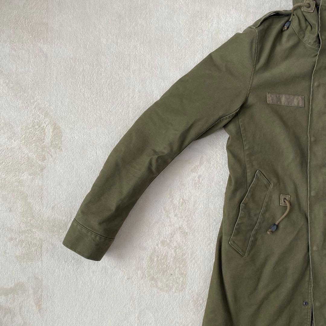 【廃盤人気モデル】wjk stretch satin M64 モッズコート　M