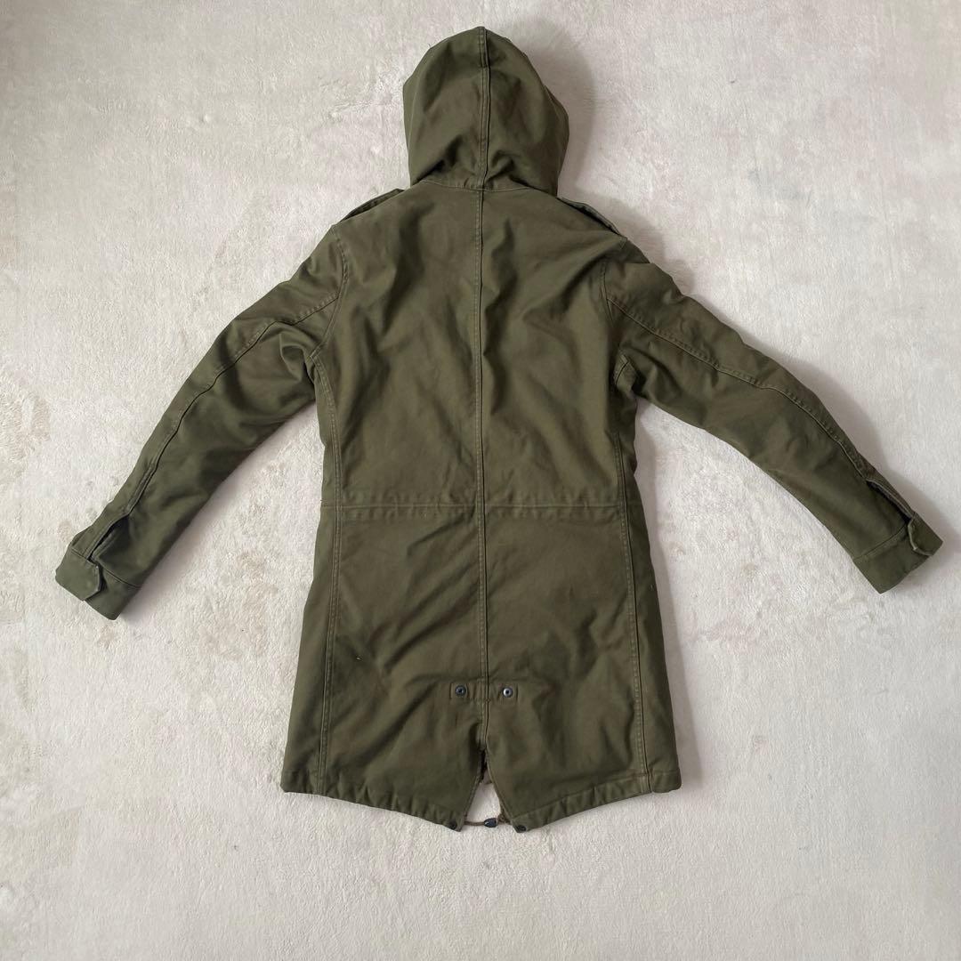 【廃盤人気モデル】wjk stretch satin M64 モッズコート　M