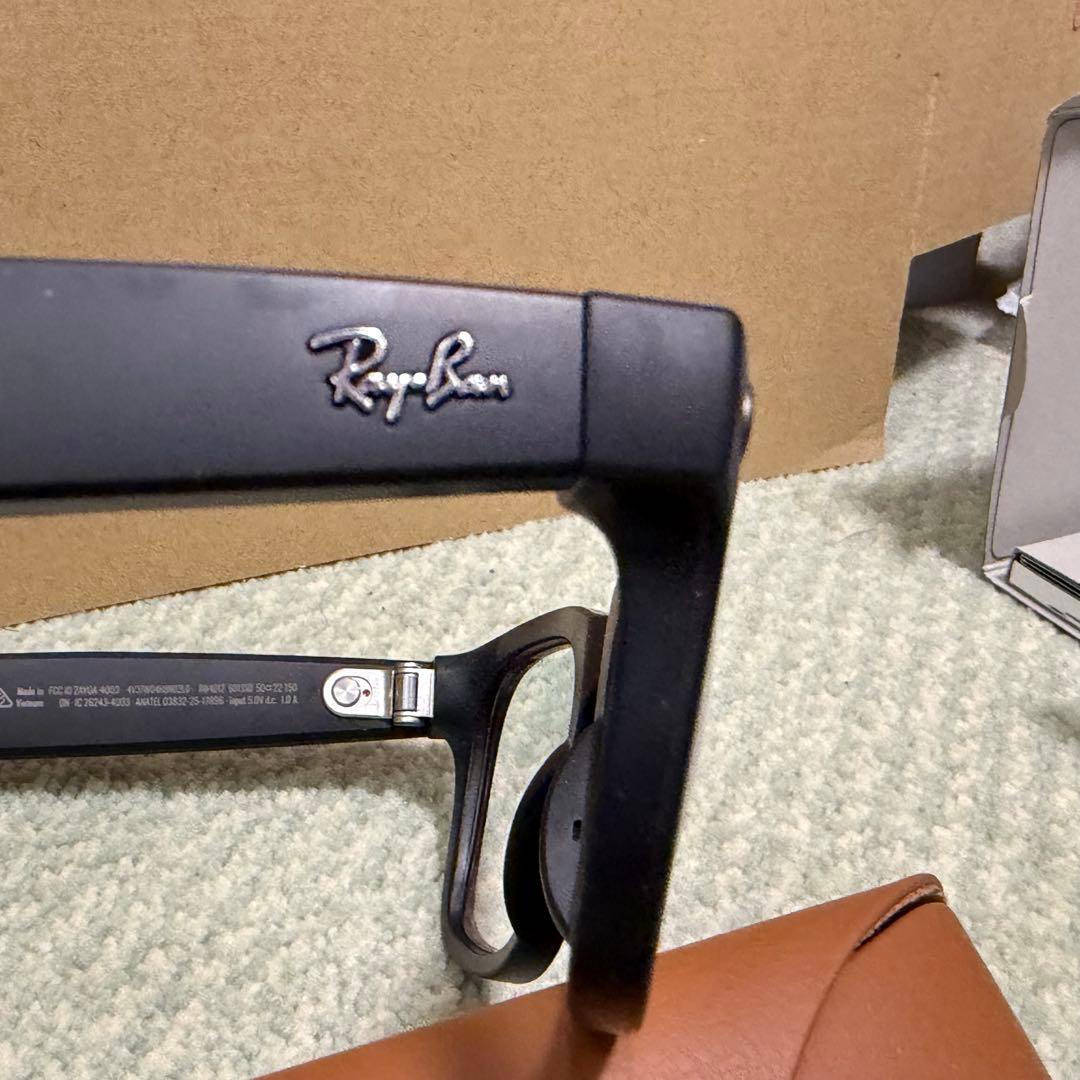 レイバン メタ サングラス クリアレンズ Ray-Ban  GEN2