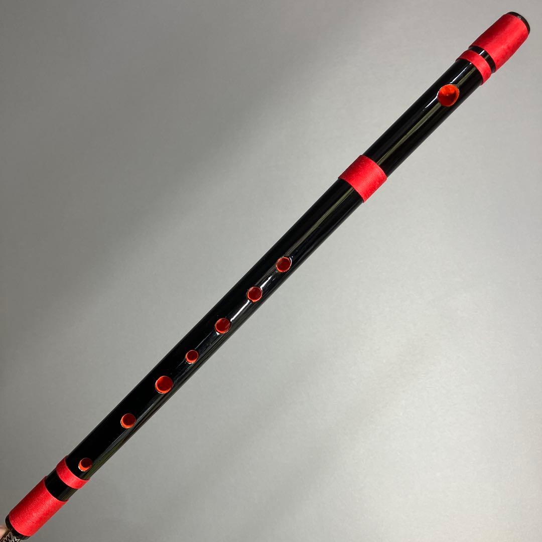 篠笛七本調子 B菅 ドレミ調 MR7-100 天地糸巻西洋音階 竹笛 和楽器