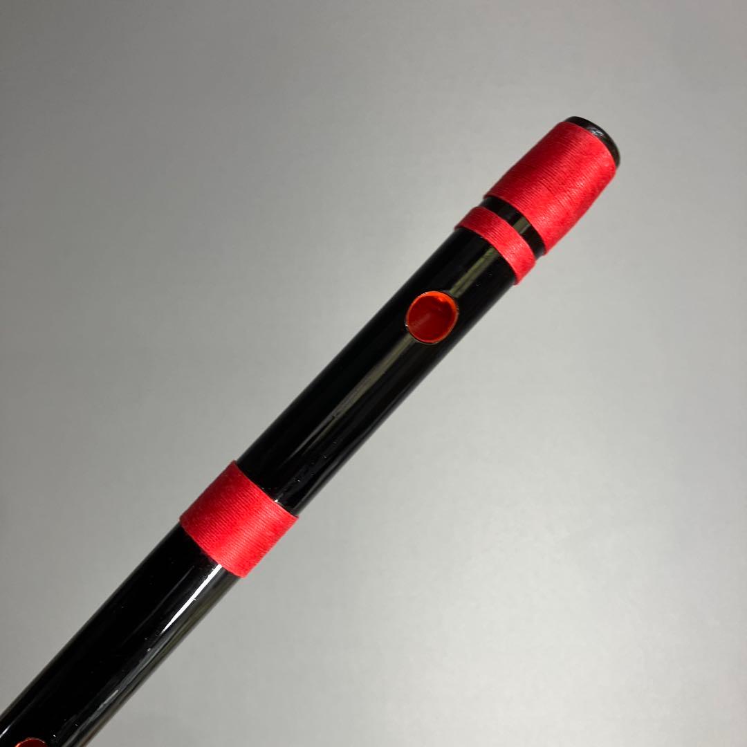 篠笛七本調子 B菅 ドレミ調 MR7-100 天地糸巻西洋音階 竹笛 和楽器