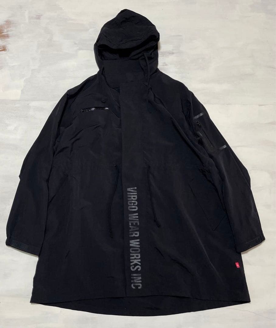 完売品 極美品 VIRGOwearworks NYLON MOD HOODIE