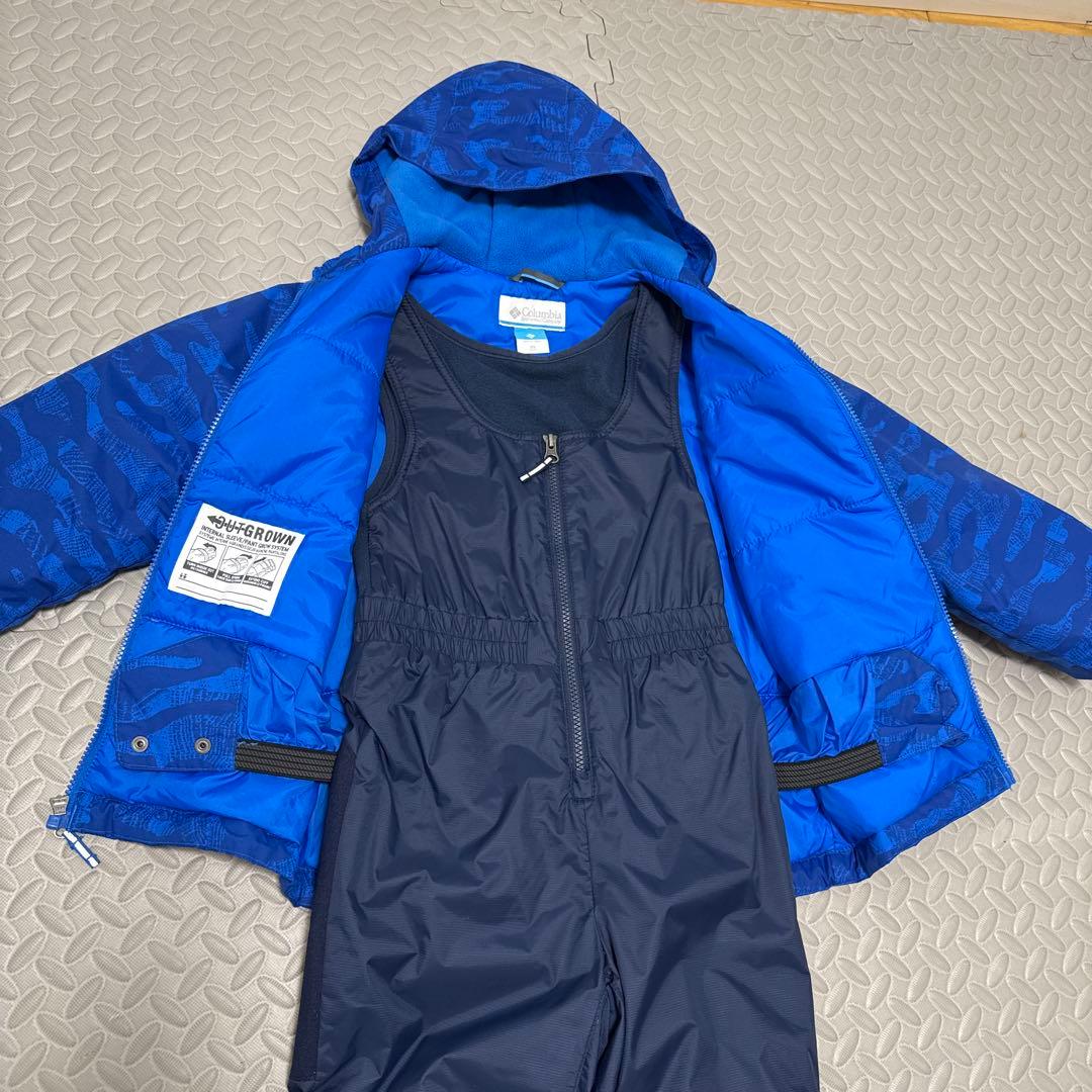 Columbia スキーウェアセット スノーボードウェア XS 青