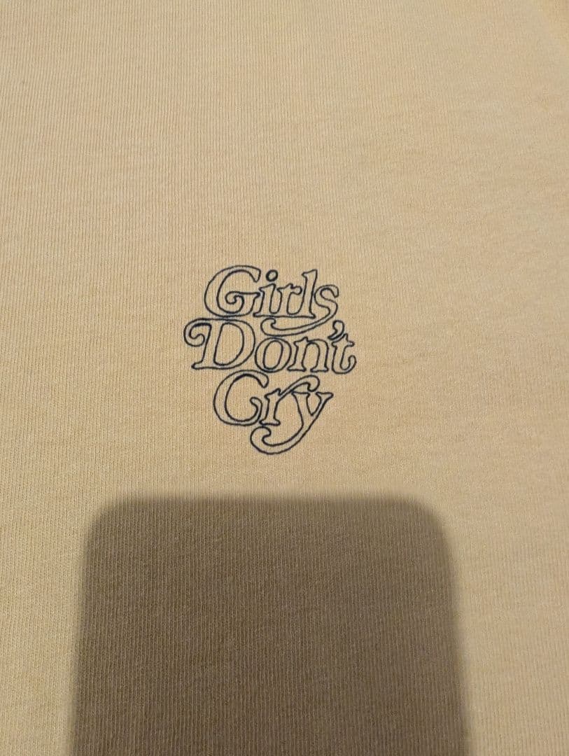 Girls Don't Cry イエロー verdy Tシャツ
