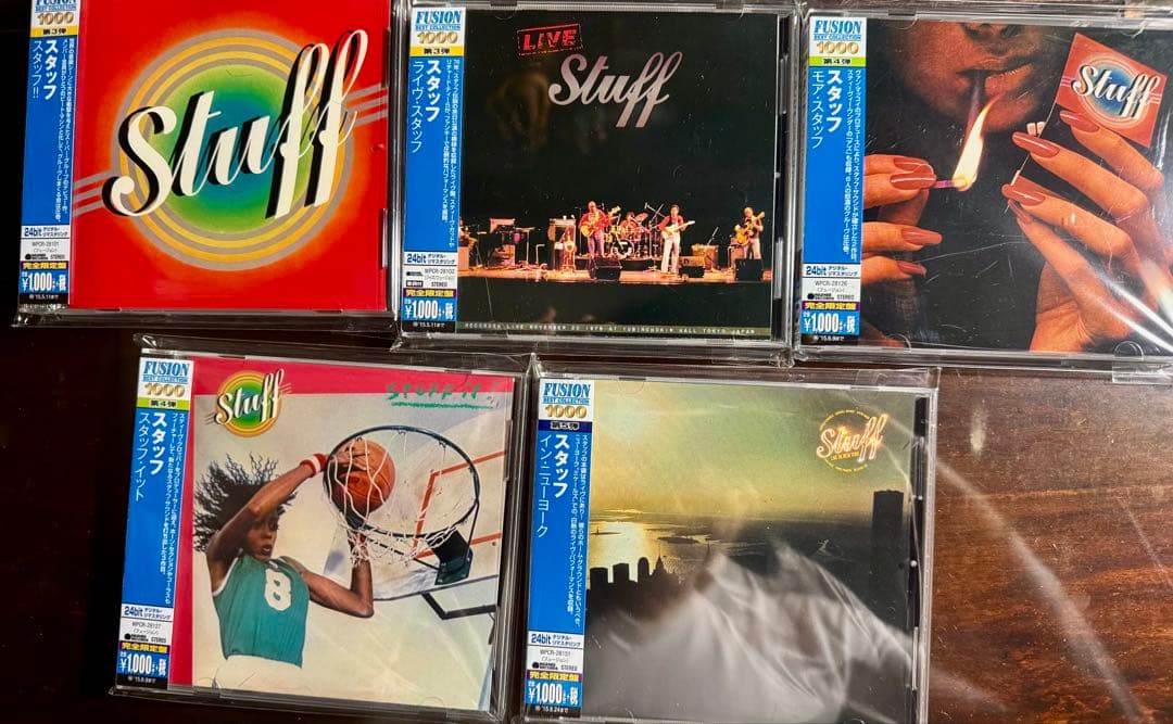 Crusaders　Stuff　フュージョン・グループ　国内盤 12 CD