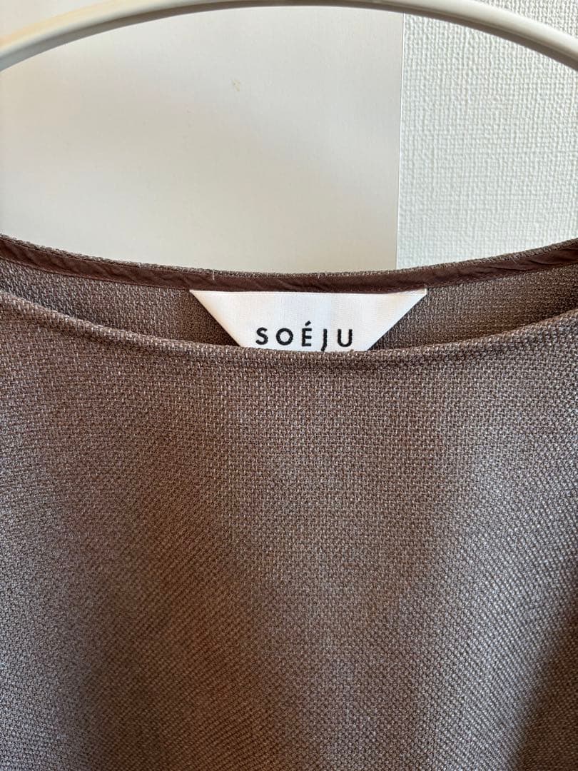 SOEJU / ソージュ リネーラショートスリーブコクーンブラウス 半袖ブラウス