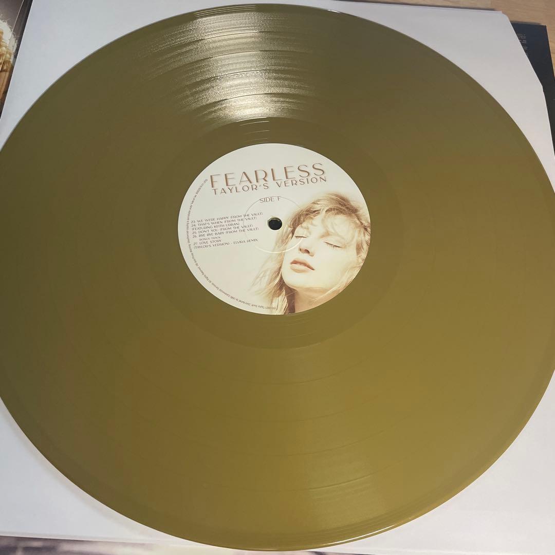 Fearless レコード　テイラー・スウィフト