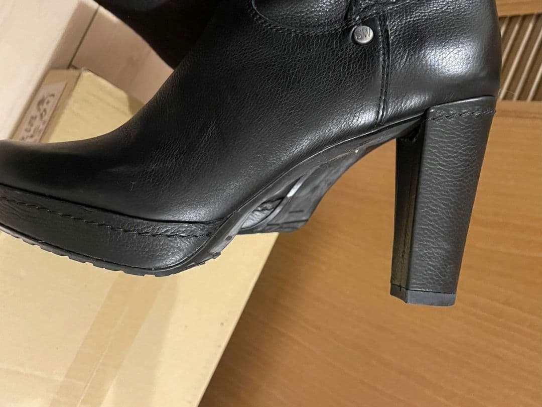 B*e様 stuart weitzman ブラック 高ヒール ロングブーツ 美品