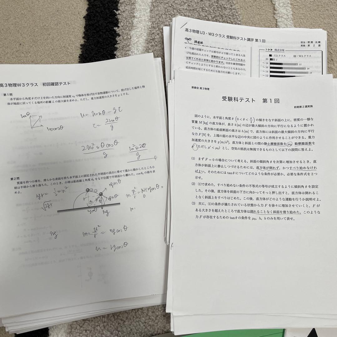 最終価格❣️鉄緑会　2021年度　高3物理　1年分一式セット