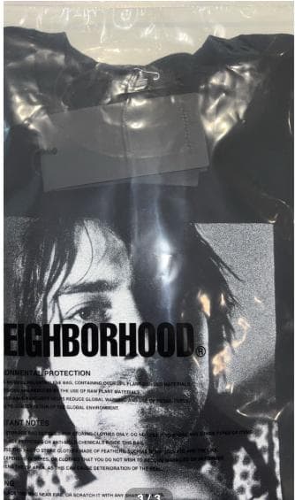 NEIGHBORHOOD NH CHARLES PETERSON 黒 XL
