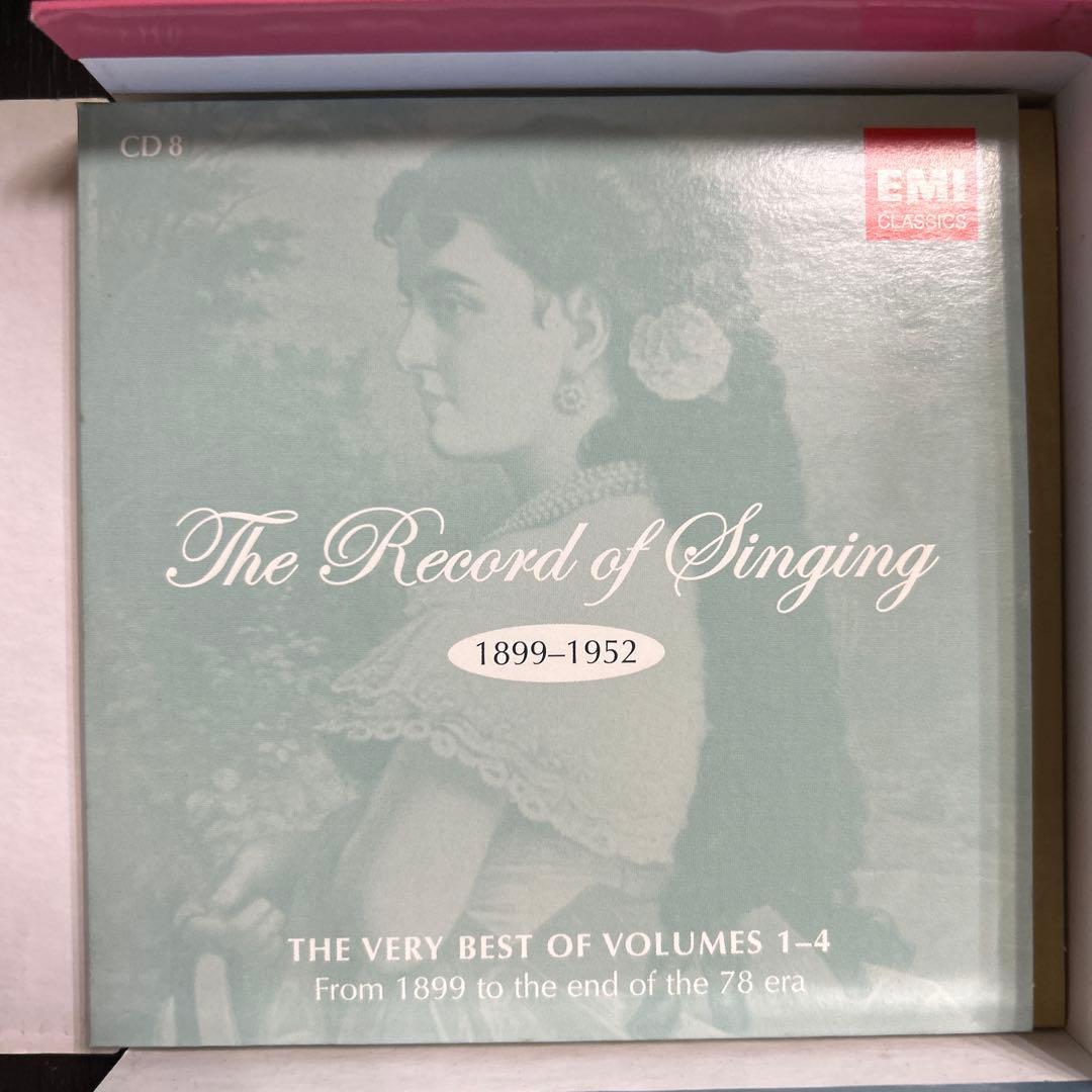 The Record of Singing 10CDセット