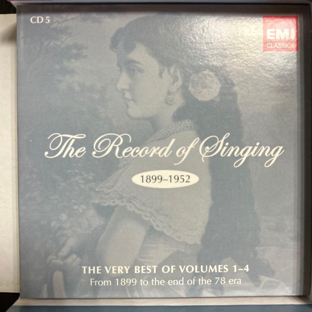 The Record of Singing 10CDセット