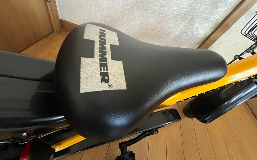 HUMMER ハマー　子ども自転車　14インチ　折りたたみ補助輪付き
