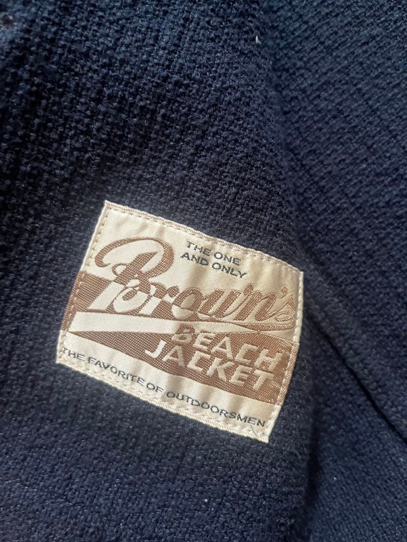 ゆ*う様 BROWN'S BEACH JACKET ロストヒルズ実名復刻　　ごま