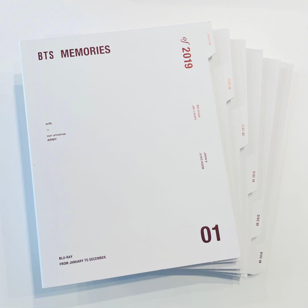 BTS MEMORIES2019 Blu-ray ディスク未再生 日本語字幕付き