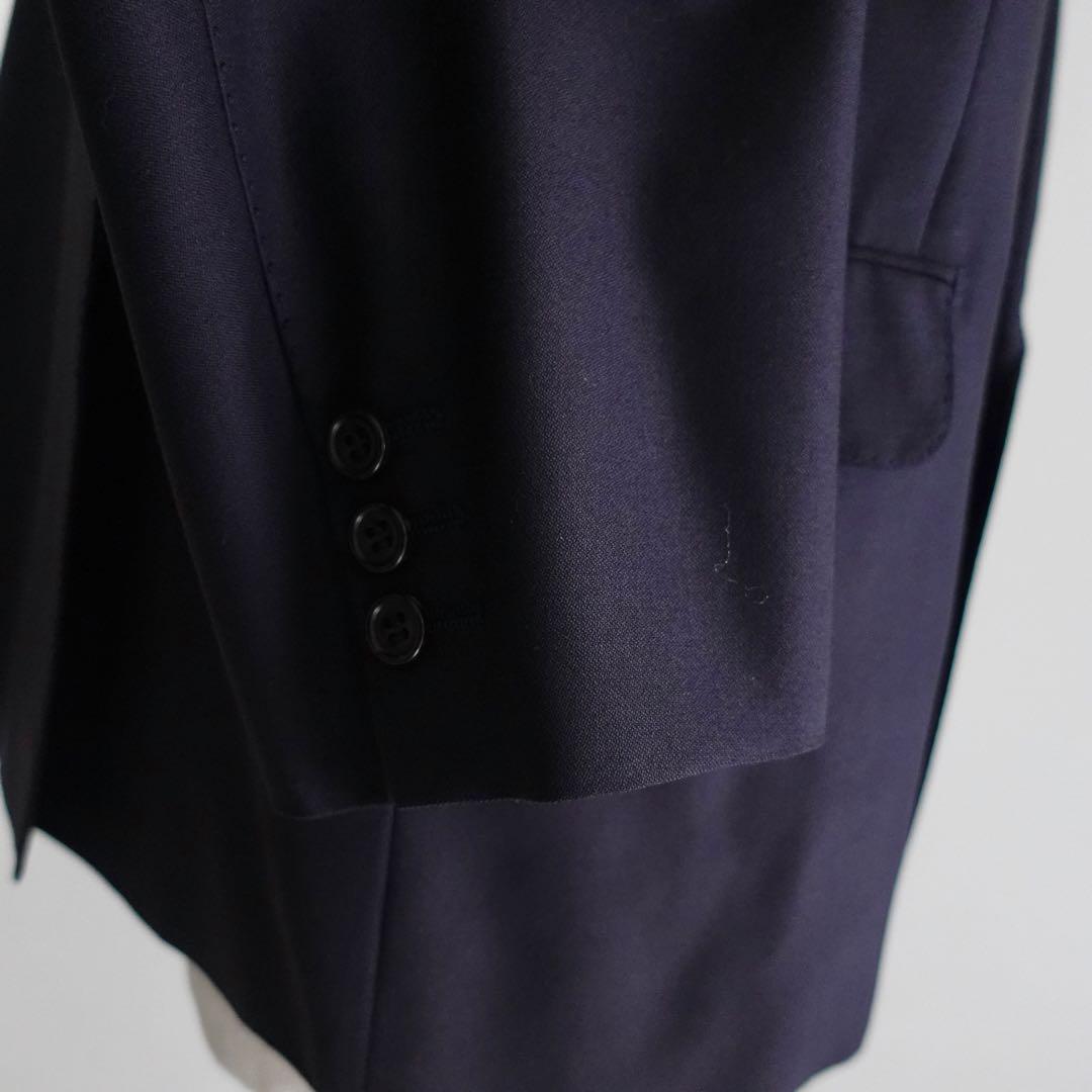 1990s BALENCIAGA ダブルブレスト　テーラードジャケット　ネイビー