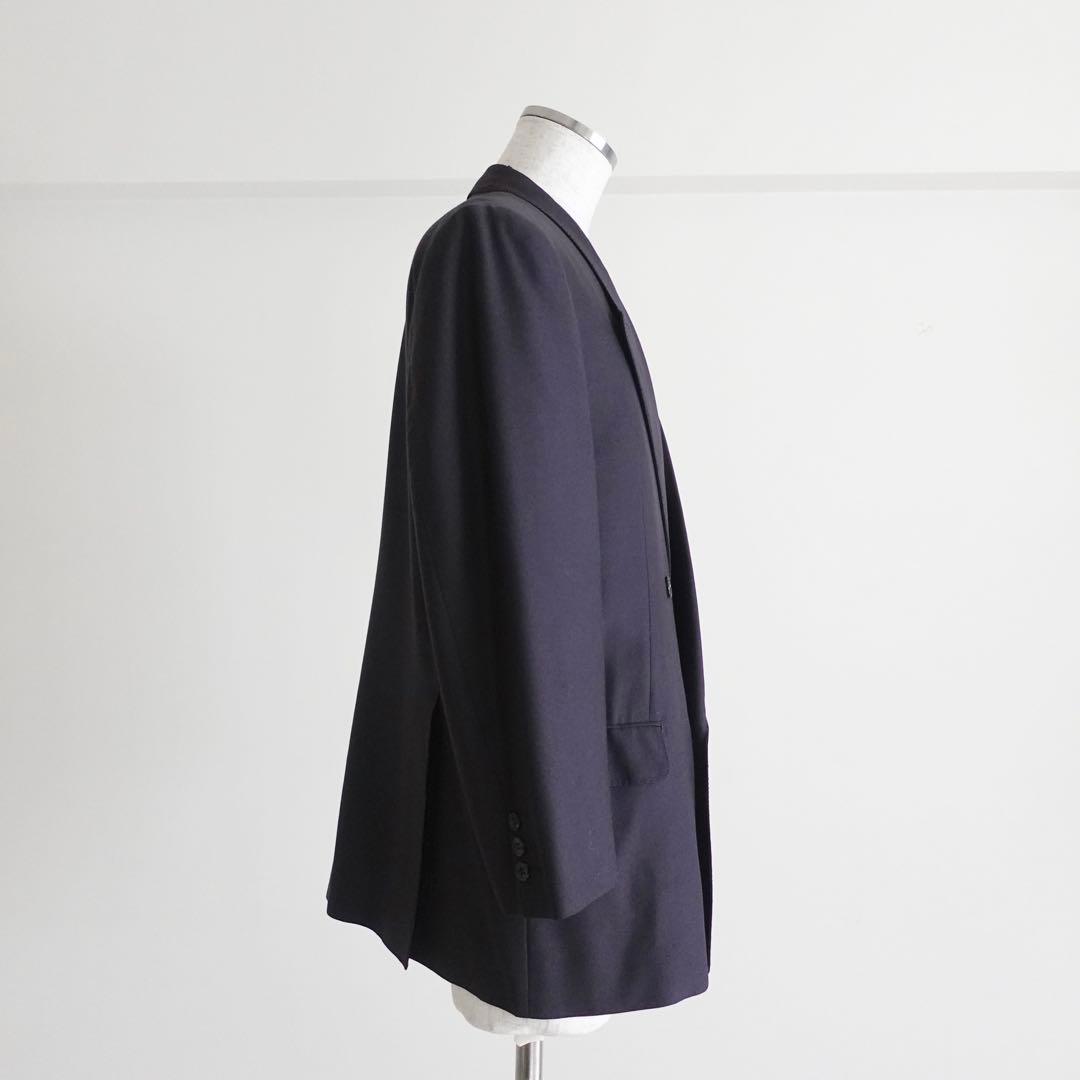 1990s BALENCIAGA ダブルブレスト　テーラードジャケット　ネイビー
