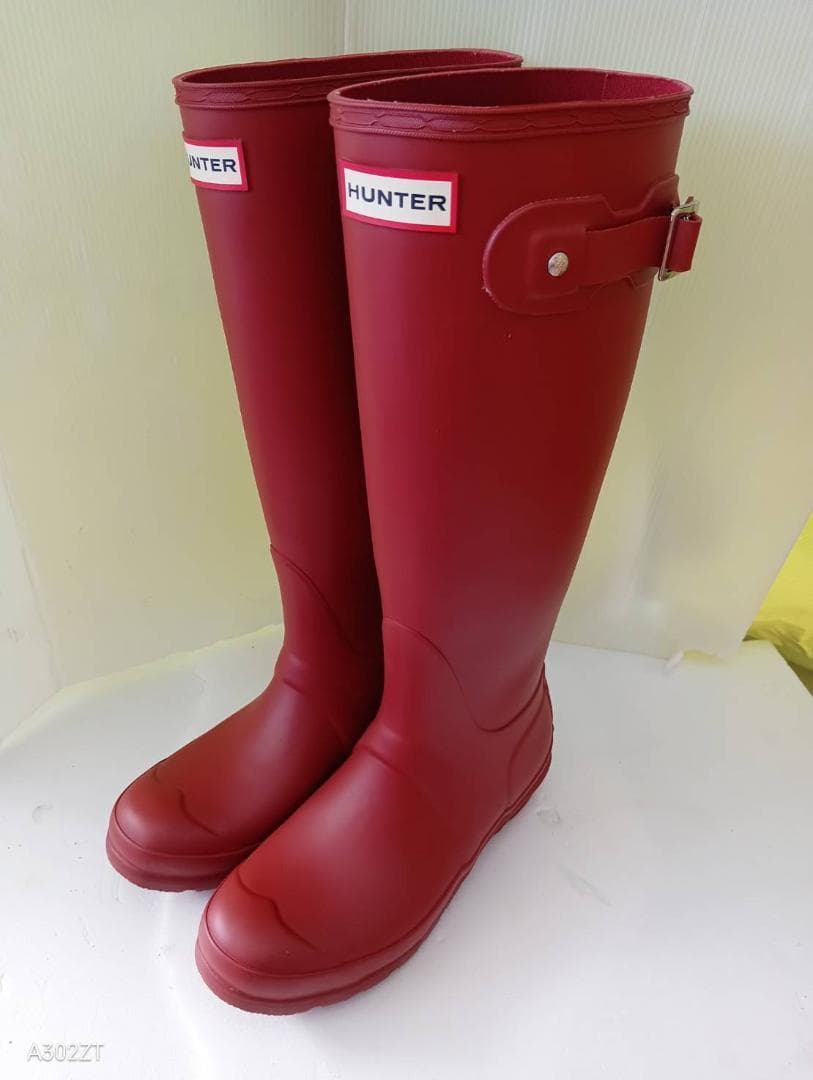 新品未使用★ハンター HUNTER 長靴 ラズベリー23㎝ mise
