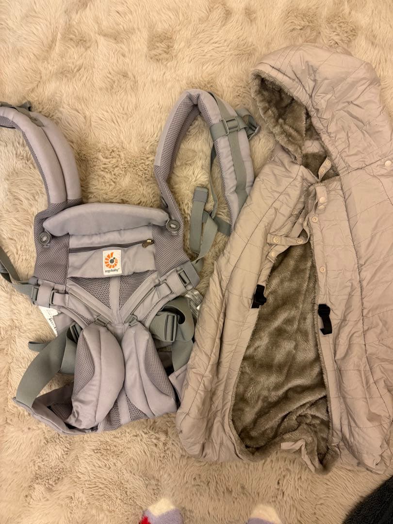 ergobaby エルゴベビーオムニパールグレー セット