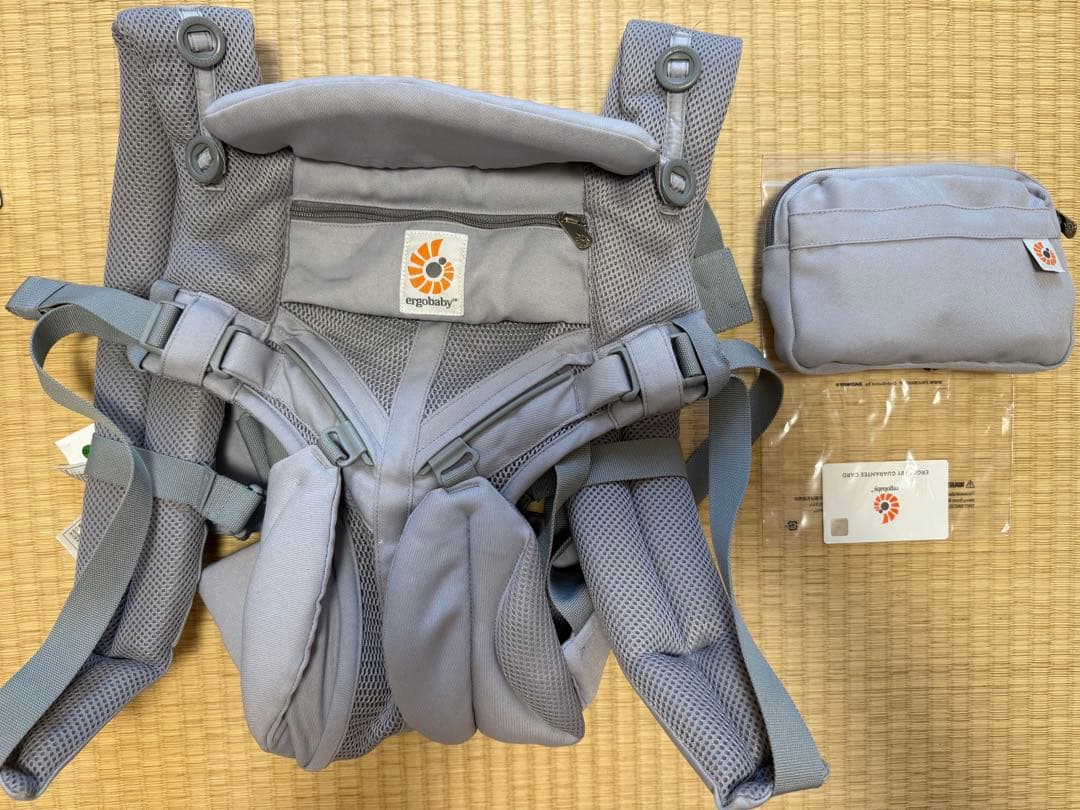 ergobaby エルゴベビーオムニパールグレー セット