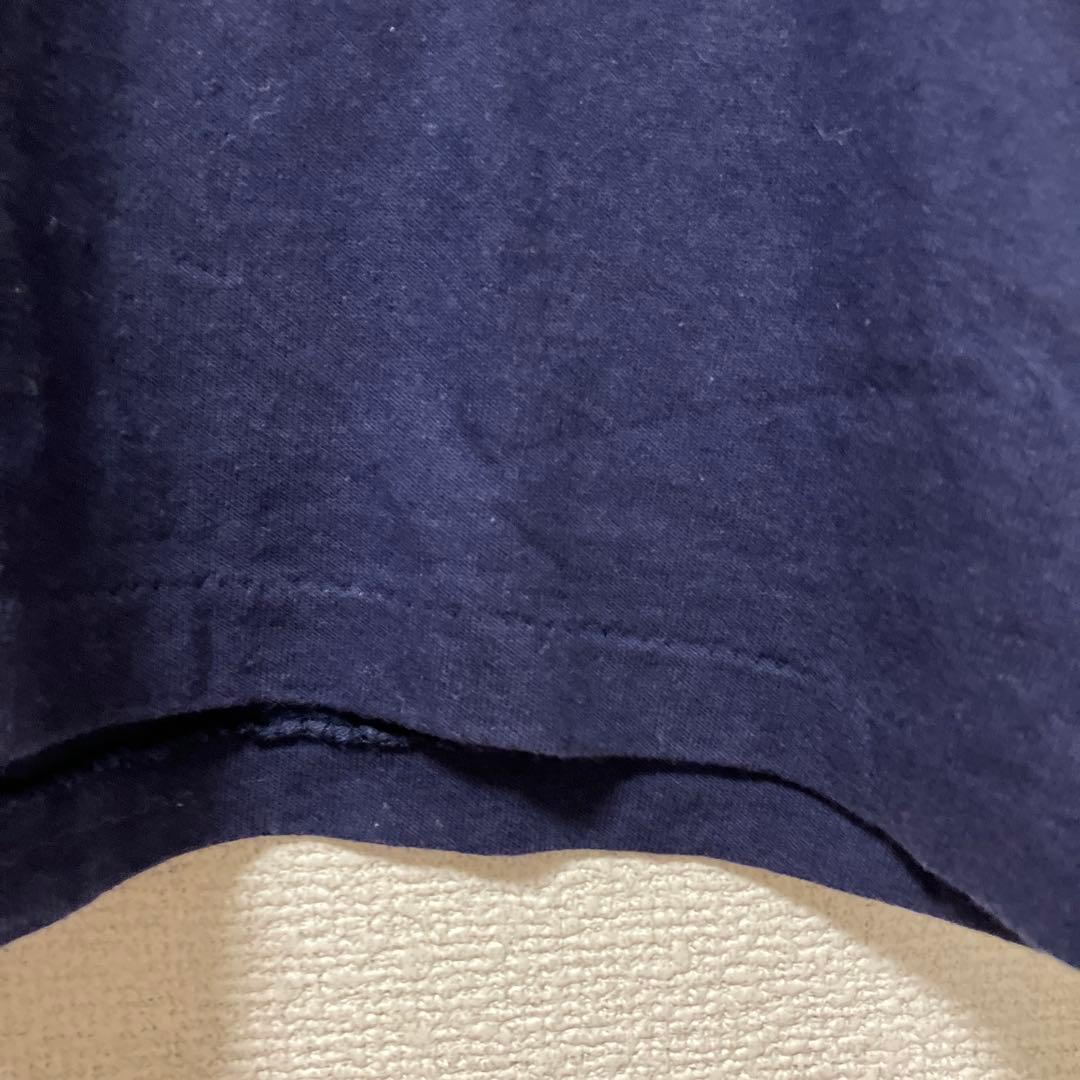 赤青タグ　Stussy ネイビー Tシャツ MEDIUM シャネルロゴ　クラウン