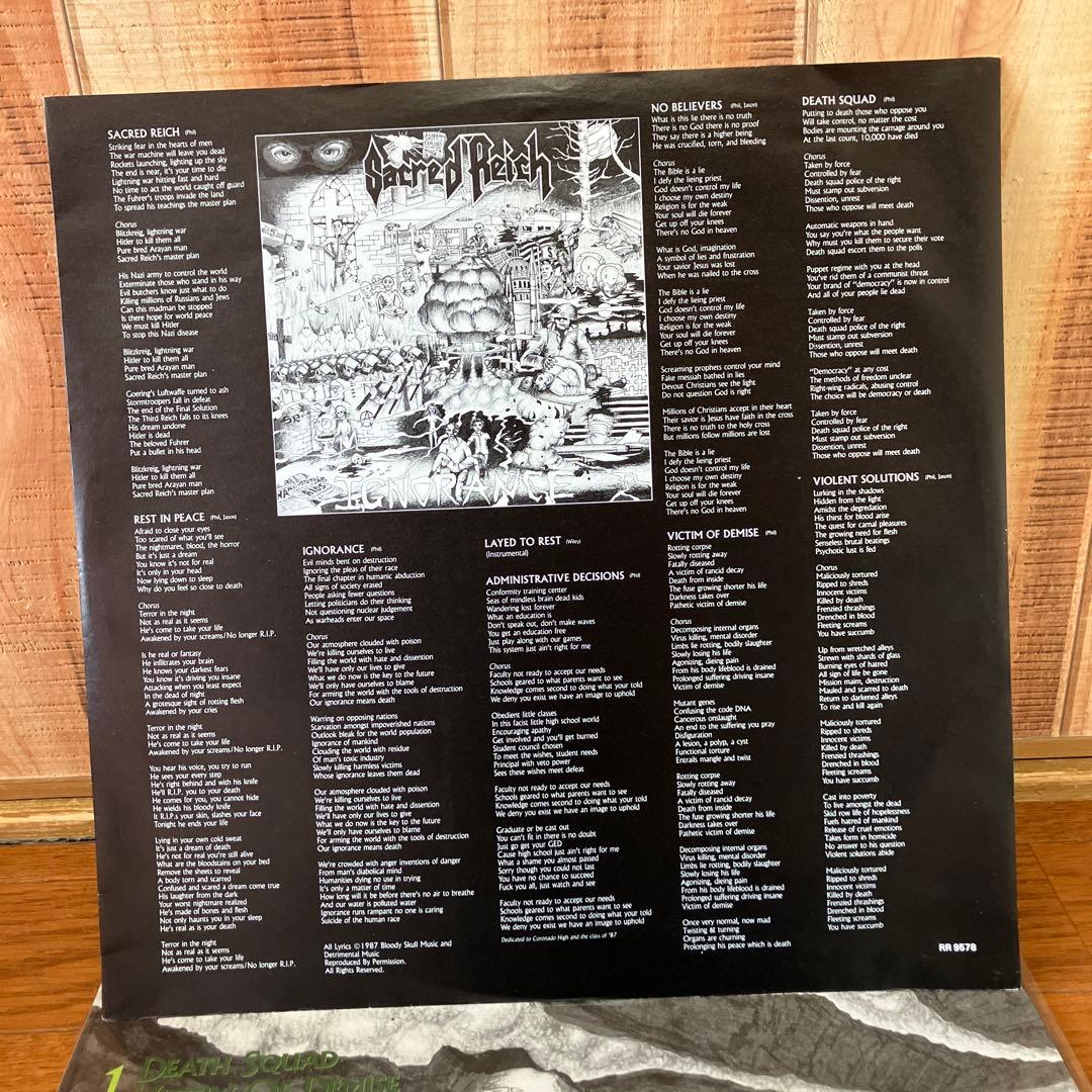 SACRED REICH / セイクレッド・ライク IGNORANCE