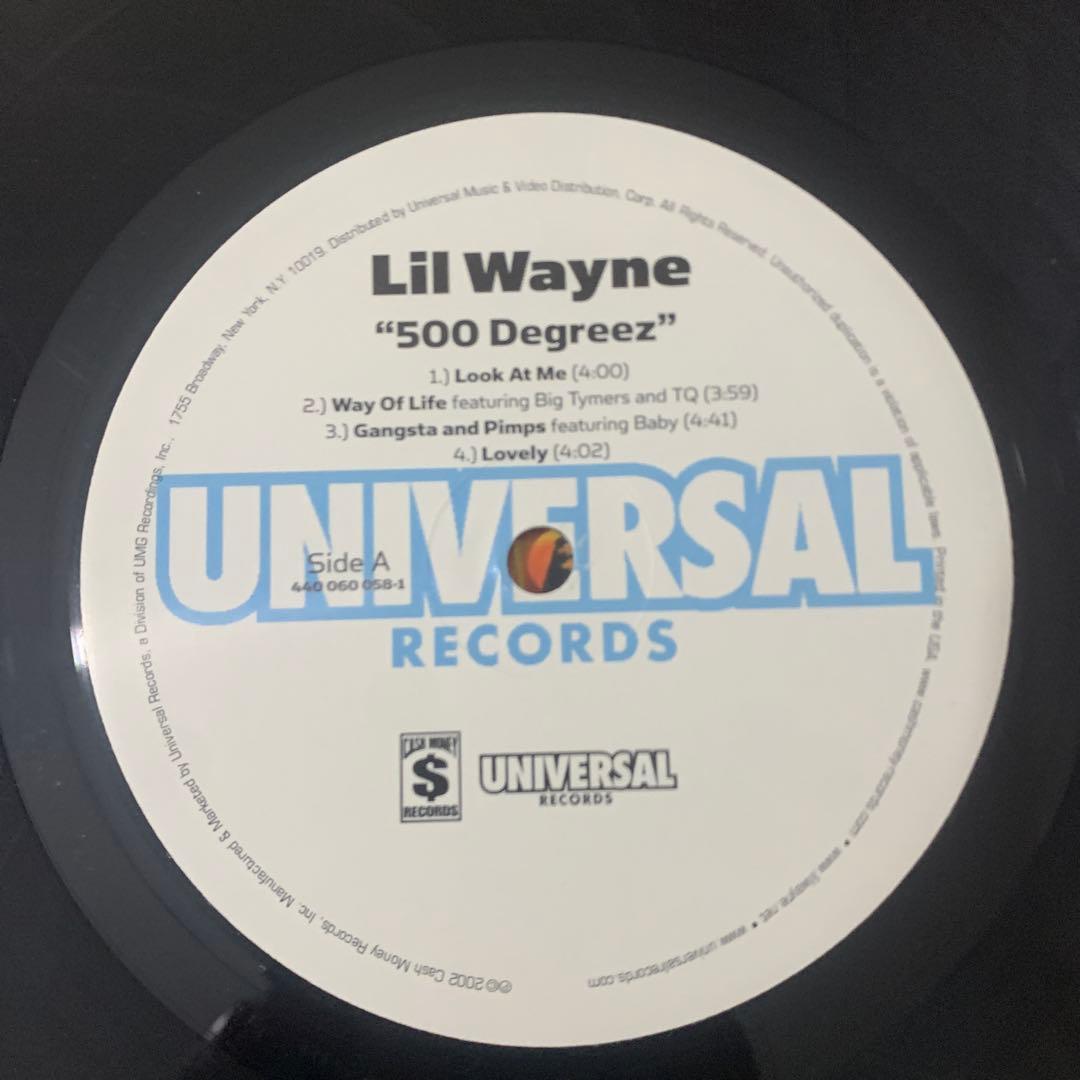 Lil Wayne 500 Degreez lpレコード