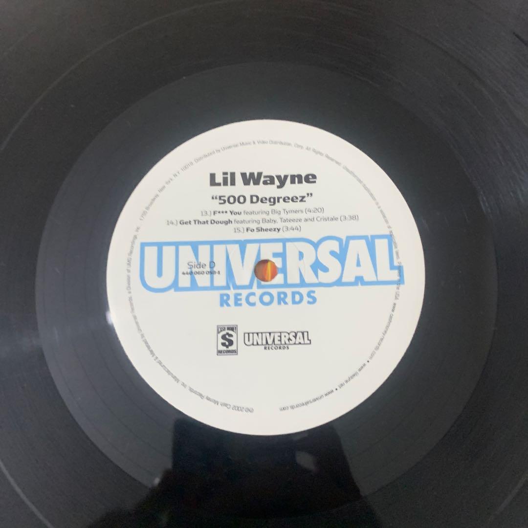 Lil Wayne 500 Degreez lpレコード