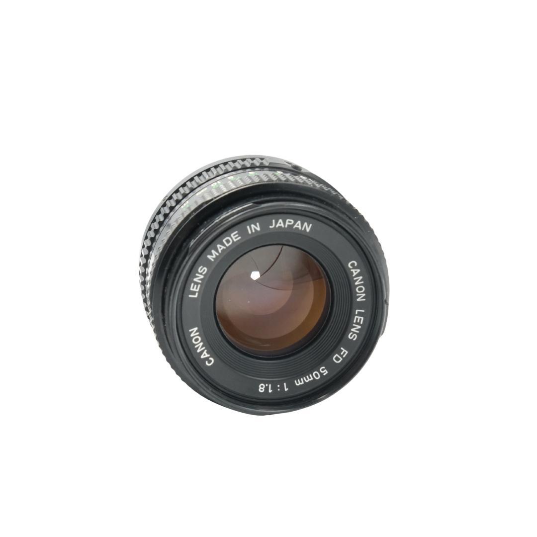 【動作確認済【完動品◆美品】】CANON FD 50mm F/1.8 レンズ