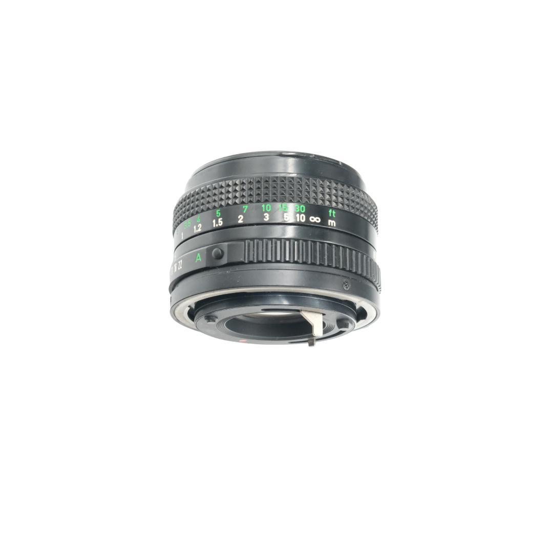 【動作確認済【完動品◆美品】】CANON FD 50mm F/1.8 レンズ