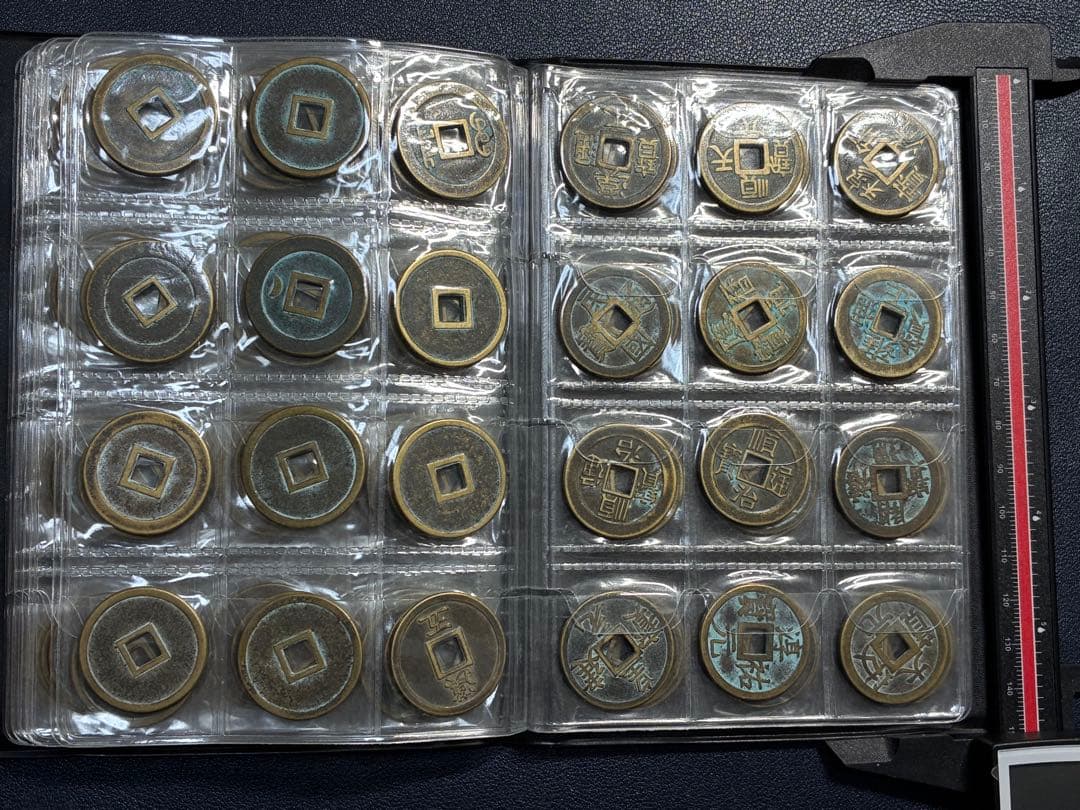 中国銅銭　中国古銭　中国古代歴代銅銭コンプリート120枚　古銭穴銭　旧家珍蔵