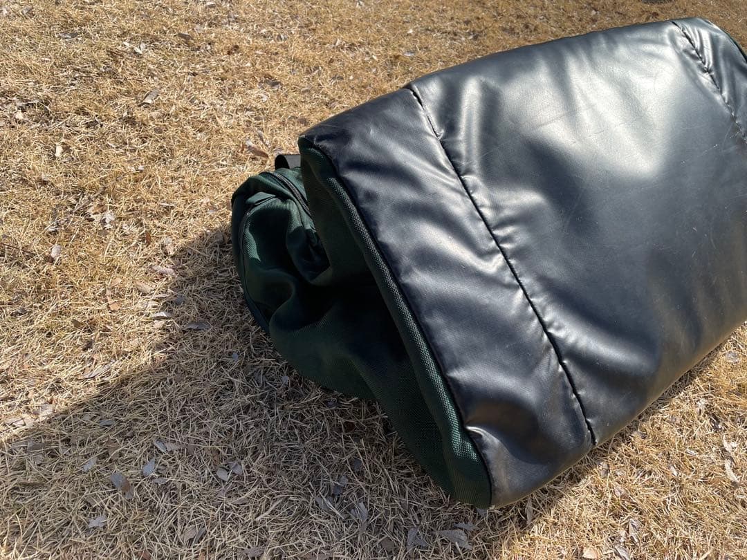 90s レア patagonia ハンターグリーン ミディアムラージギアBAG