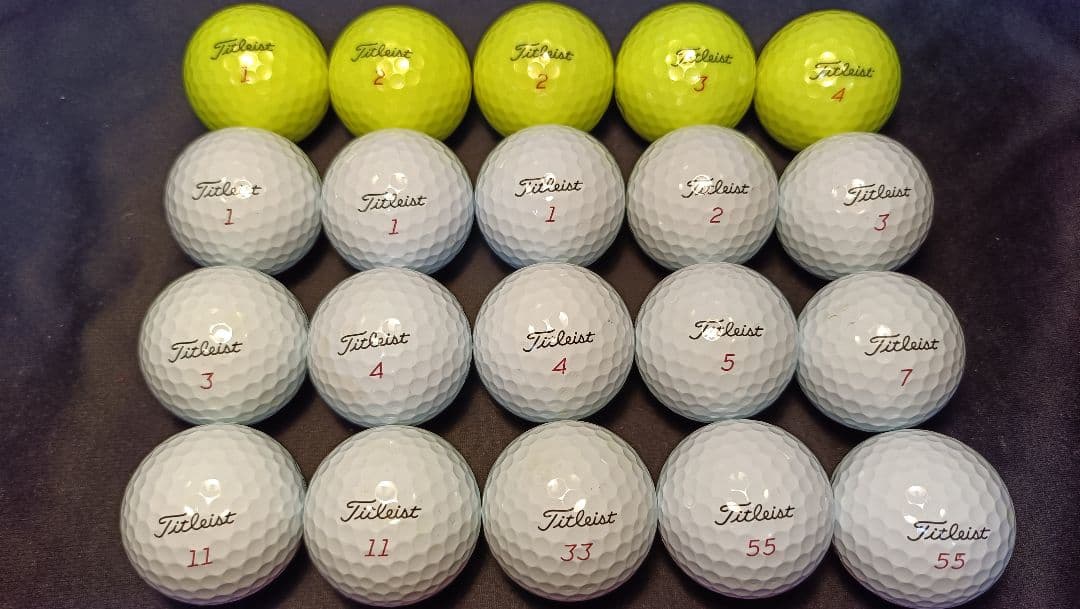 【美品】'25 Pro V1X 20球 タイトリスト ロストボール ゴルフボール