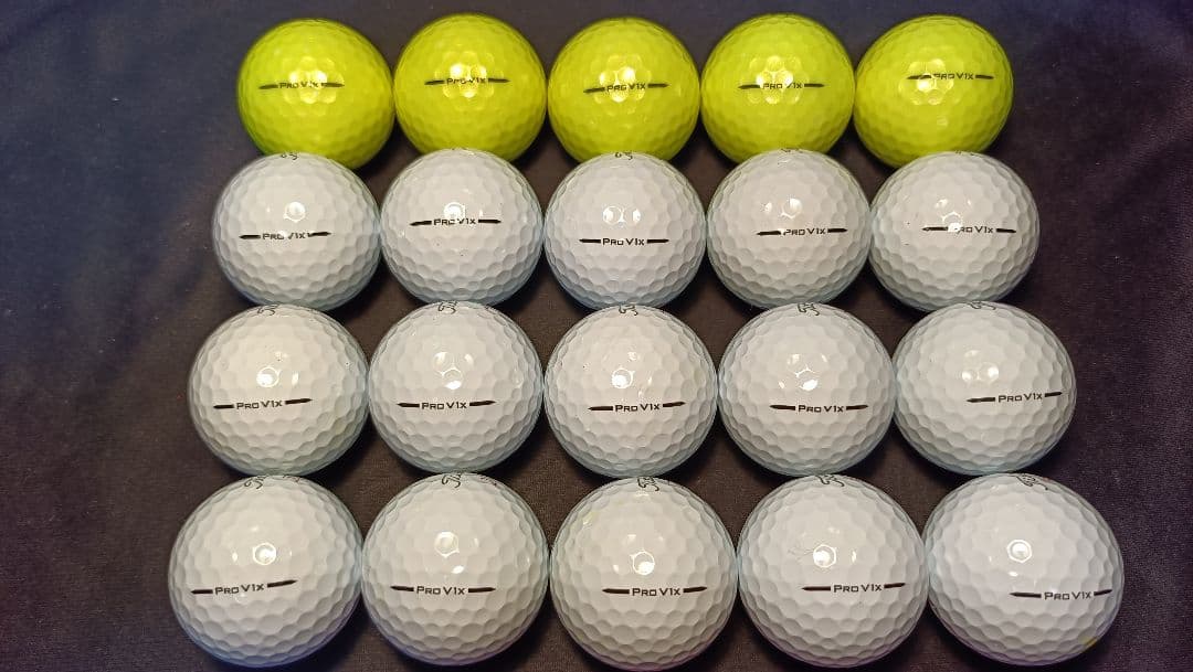 【美品】'25 Pro V1X 20球 タイトリスト ロストボール ゴルフボール