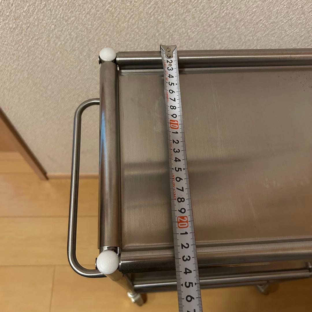 ステンレス製3段ワゴン　■中古■