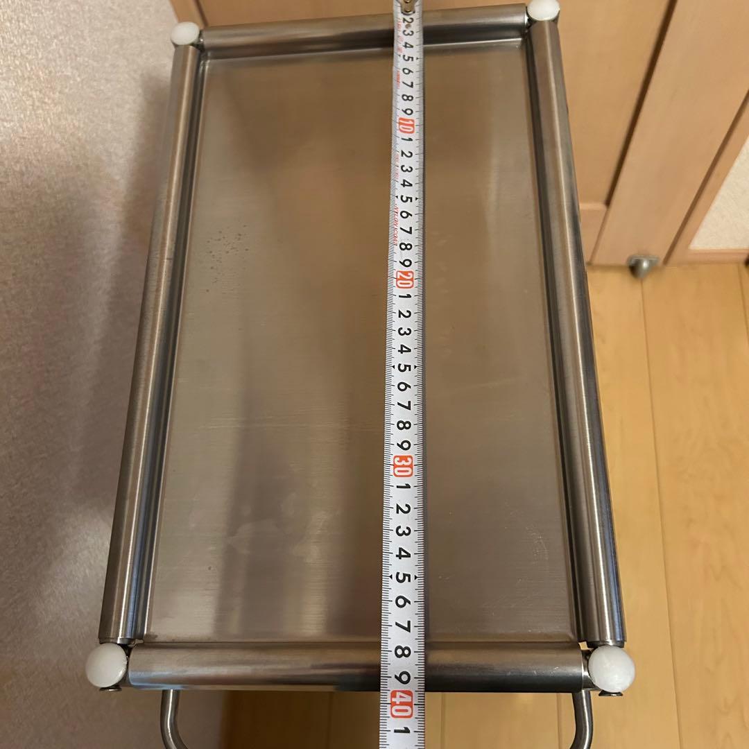 ステンレス製3段ワゴン　■中古■