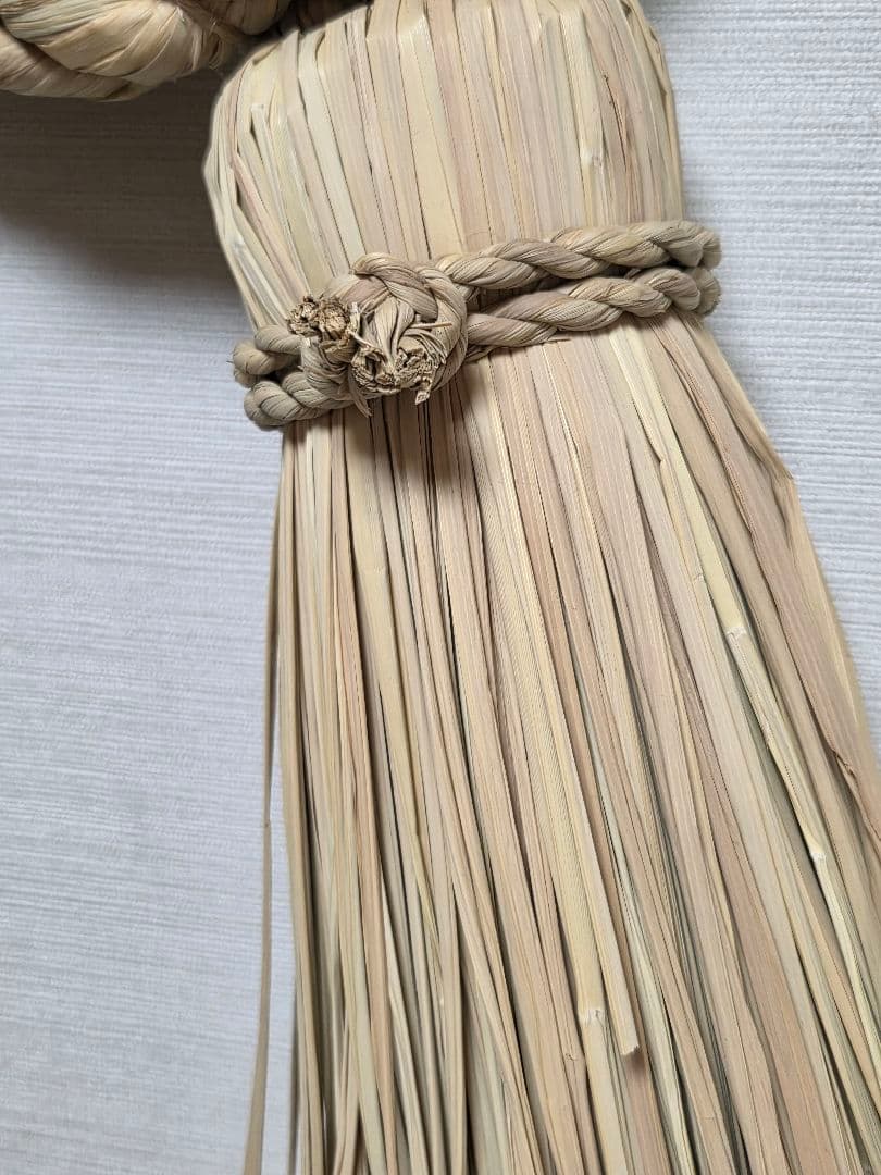 わら細工　たくぼ　祝結び(大)