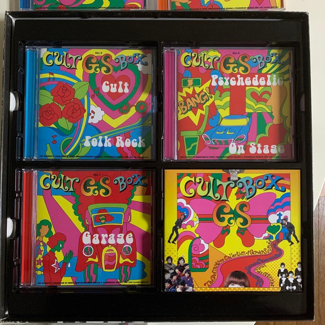 CULT GS BOX/グループ・サウンズ/ガレージパンク/CD6枚
