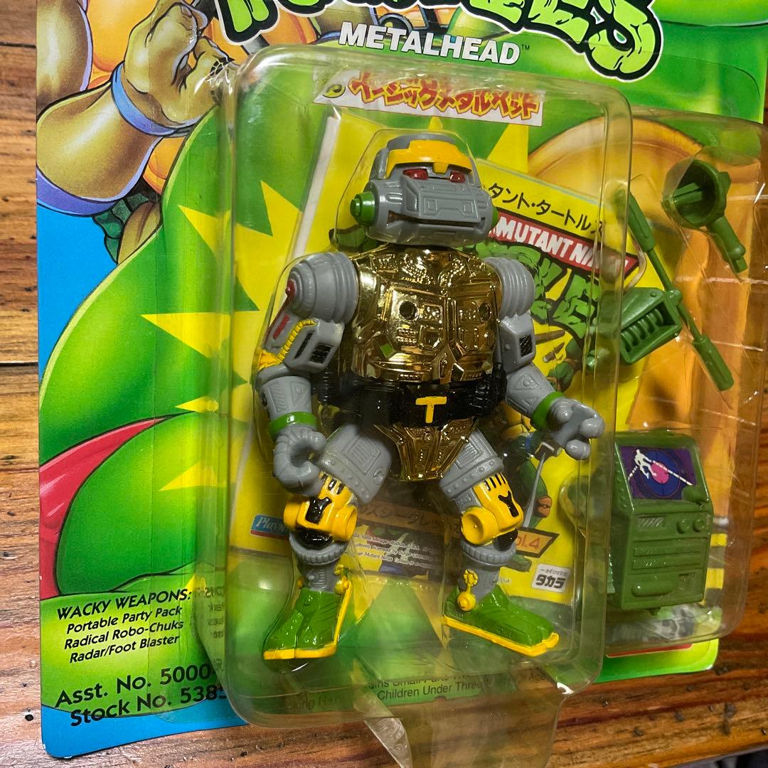 ◼️TMNT◼️タートルズ フィギュア プレイメイツ メタルヘッド