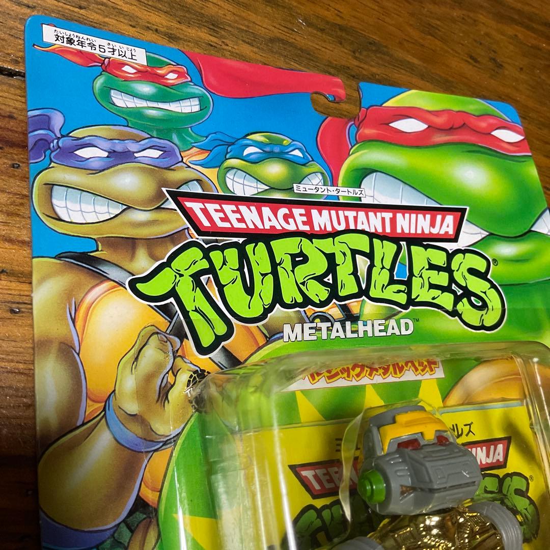 ◼️TMNT◼️タートルズ フィギュア プレイメイツ メタルヘッド