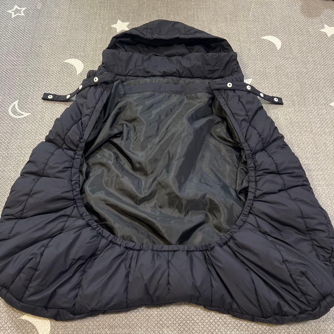 【美品】THE NORTH FACE ベビーシェルブランケット　黒